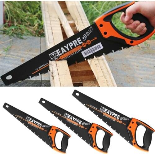 1pcs New Universal Hand Saw Fast Cutting Wood Plastic Tube Trim Gardening Branch Woodworking Household 3 Sizes