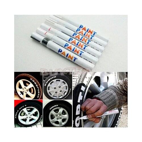 7 Colors Paint Marker Pen Fade-proof Car Tyre Tire Tread CD Metal Permanent Paint Marker Quick-dry Oil