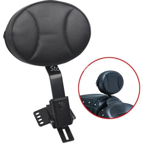 Motorcycle Plug-In Driver Rider Backrest Fit For Harley Touring FLTR FLHR Electra Glide Ultra Classic FLHTCU 2007-2019