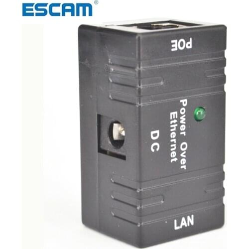 POE Splitter Injector Passive DC Power Over Ethernet RJ45 10/100mbp Wall Mount Adapter For LAN Network Security IP Camera