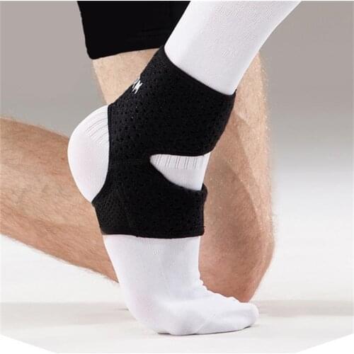 Veidoorn 1Pairs Professional Ankle Support With Elastic Band Foot Protection Ankle Brace Sleeve For Climbing Football Basketball