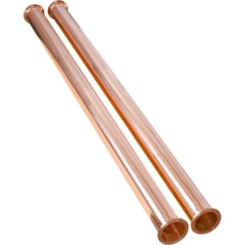 1.5" 2 Inch 300mm 500mmSanitary Pipe Copper Tri Clamp Pipe Tri Clover Spool Tube
