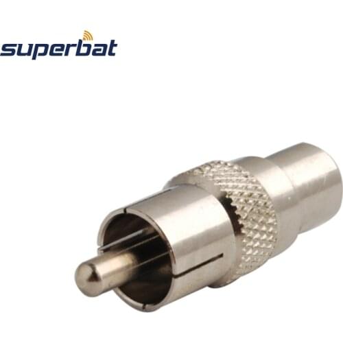 Superbat RCA Phono Male to Female Plug to Socket Adapter RF Coaxial Connector