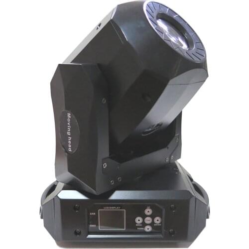 Professional lighting 90W led mini moving head spot gobo dj stage light 3 face prism dmx disco bar