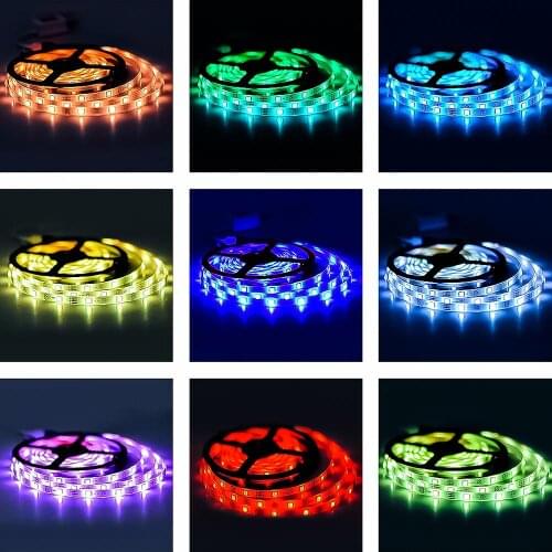 Meijuner LED Strip Light RGB 5M 10M 15M 5050 AND 2835 Model Led Light Strip Decoration Light for Christmas