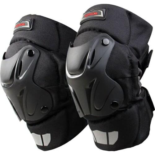 Motorcycle Protective kneepad SCOYCO K15- 2 knee guard two-piece motorcycle knee pads drop resistance Reflective