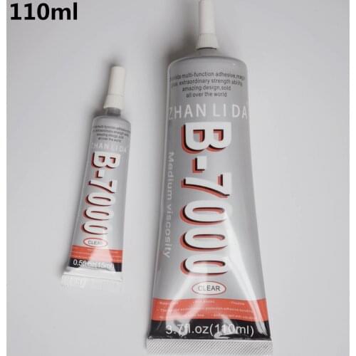 1pc 110ml B7000 Liquid Glue Multipurpose Adhesive LCD Screen Glass Adhesive Glue DIY B-7000 Super Glue Leather Jewelry
