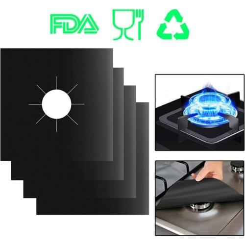 1PCS Gas Stove Protectors Non-Stick Gas Stove Stovetop Protector Cooker Cover Liner Clean Mat Pads Cookware Kitchen Accessories