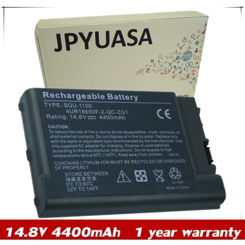 7XINbox 14.8V 4400mAh Laptop Battery For Acer 916-2480 8002 6001 SQU-1100 SQU-2100 SQ-1100 SQ-2100 BTP-650 4UR18650F-2-QC-ZG1