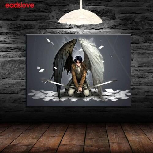 Full square round drill 5d diy Diamond painting Anime Attack on Titan mosaic Diamond Embroidery rhinestones picture Home decor