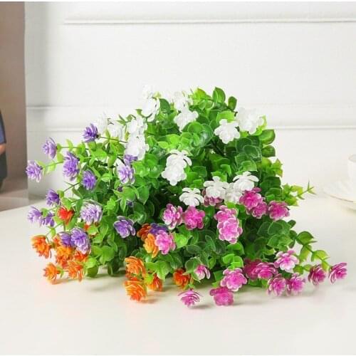 Artificial Flowers Bouquet for Home Party Wedding Decorations Fake Flower Love Gift