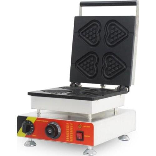 Commercial Waffle Maker 1500W Electric Waffle Baking Machine Non-stick Waffle Making Equipment NP-511