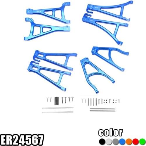 ALUMINUM FULL SUSPENSION ARM SET (FRONT+REAR & UPPER+LOWER) for TRAXXAS E-REVO 2.0 86086-4