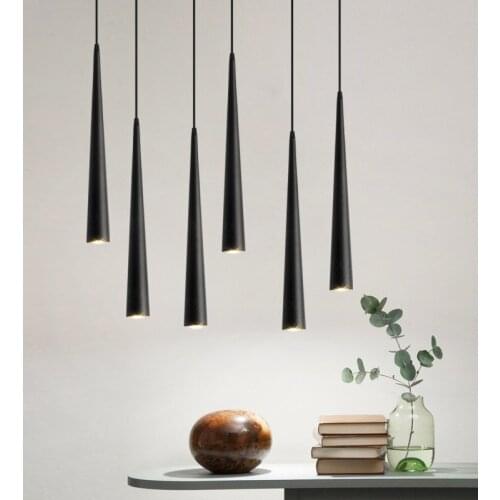 Cone Ceiling Spotlights Cone Ceiling Lights Surface Mounted Downlights LED Restaurant Ceiling Bar Table Lamps Dining Chandeliers