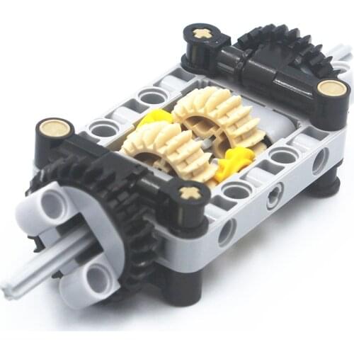 MOC Building Brocks Self-Locking Bricks Technical Parts 35pcs Technical Simple Differential Compatible With Lego For Boys Toys