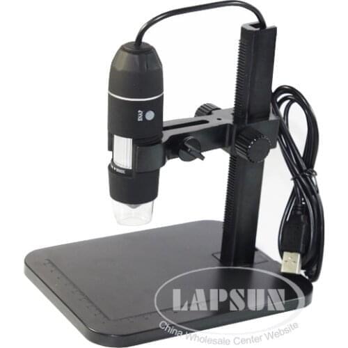 New 1000X Computer USB Adjustable Digital Microscope Camera Magnifier with LED Light illuminator Stand Holder For Children Gift