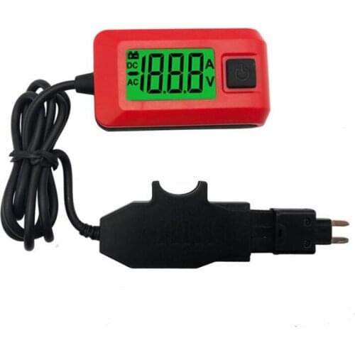 Original 12V Car Auto Current Tester Multimeter Lamp Car Repair Tool Fuse Diagnostic Tool 12V 23A Measurement range 0.01A~19.99A