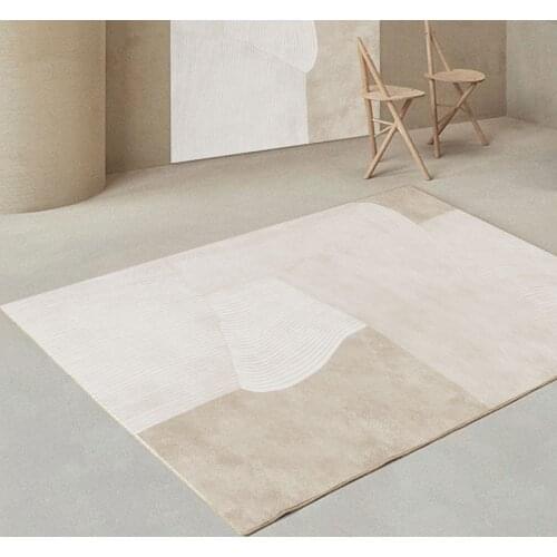 Living Room Nordic Sofa Carpet Modern Luxury Simple Coffee Table Striped Bedroom Rug Soft Warm Turkish Home Blanket Salon C6B