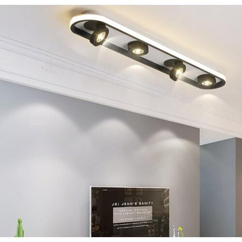 Modern Spotlight Ceiling Lamp Flood Light Led Balcony Commercial Track Lighting Interior Industrial Decoration Home Fixture 220v