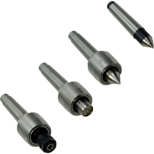 CNC Live Center Rotation Accuracy Steel MT2 Morse Cone Lathe 4th axis tailstock for CNC Router Metal Wood Lathe Turning