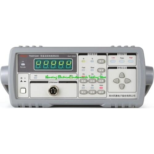 Tonghui TH2512A+ Digital DC Low Resistance Tester 10u~200K ohms Basic accuracy: 0.5% program control Perfect replacement TH2512A