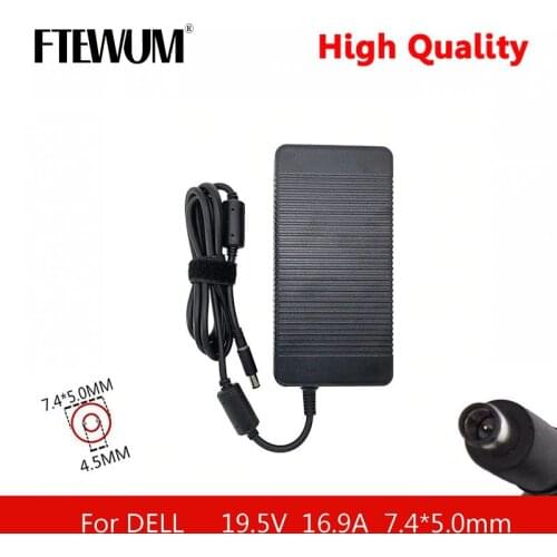 19.5V 16.9A 330W 7.4*5.0mm ADP-330AB D Laptop Adapter Charger for Dell Alienware M18X R1 R2 R3 17 R1 R4 R5 X51 R2 R3 Y90RR power
