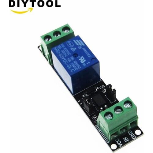 1 Channel 3V Relay High Level Driver Module Optocoupler Relay Isolated Drive Control Board for Arduino