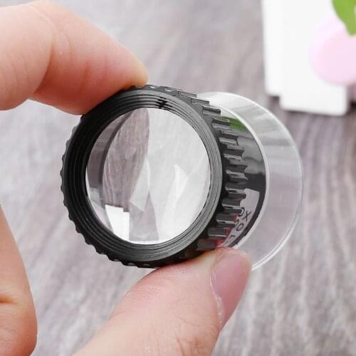 10X Monocular Magnifying Glass Loupe Lens Map Eye Magnifier Jewelry Repair Tool