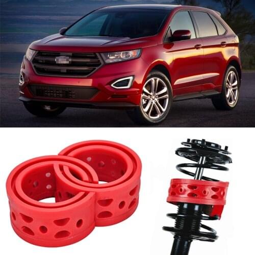 2pcs Size C Front Shock Suspension Cushion Buffer Spring Bumper For Ford Edge