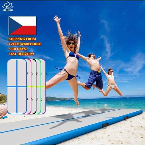 3m/9.8' Air Track Tumbling Mats Inflatable Gymnastics Floor Kids Fitness Gym Yoga Mattress Dropshipping From Overseas Warehouse