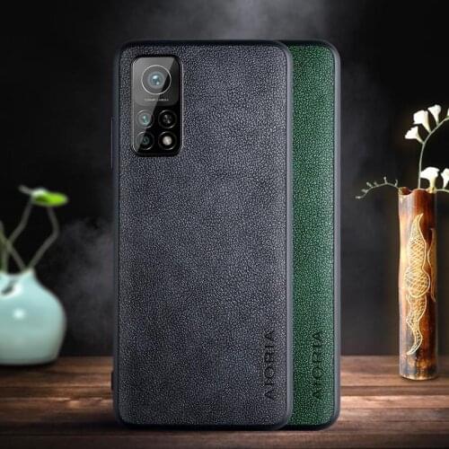 Case for Xiaomi Mi 10T Pro 10T Lite case with Retro business PU leather design,TPU+PU 2in1 materia