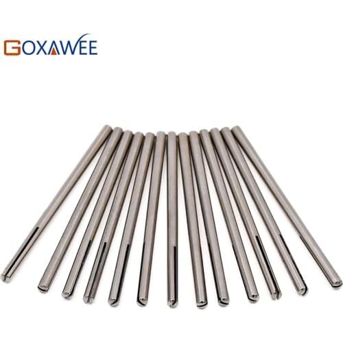 GOXAWEE 10pcs Dremel Accessories for Emery Paper with 2.35mm shank dia for Dremel Rotary Grinder Tool Abrasive Point Mandrel