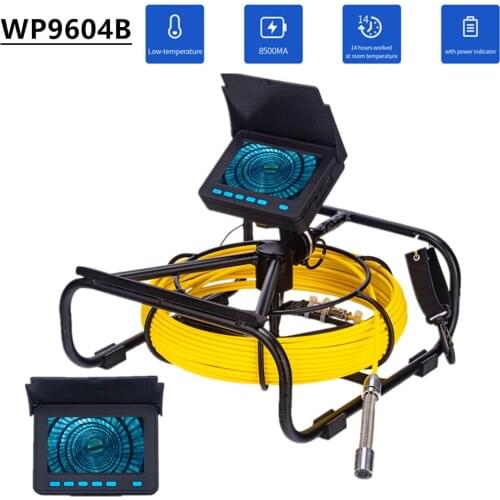 Eyoyo WP9604B 4.3" LCD Monitor Pipeline Endoscope Inspection Camera 30M Underwater Industrial Pipe Sewer Drain Wall Video Cam