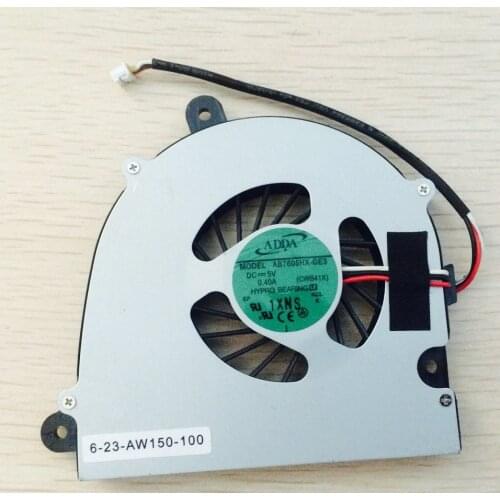 SSEA New laptop CPU Cooling Fan for Clevo W110 W110ER W150 W150HR W170 FAN cooler P/N AB7605HX-GE3 CWB41x CWB4100