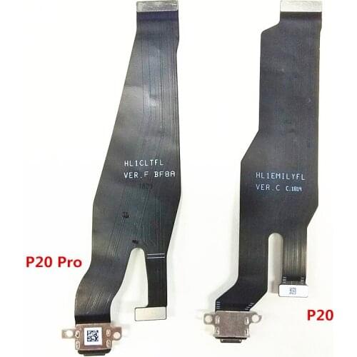 New Dock Connector Board USB Charging Port Flex Cable Replacement Parts for Huawei P20 P20 Pro
