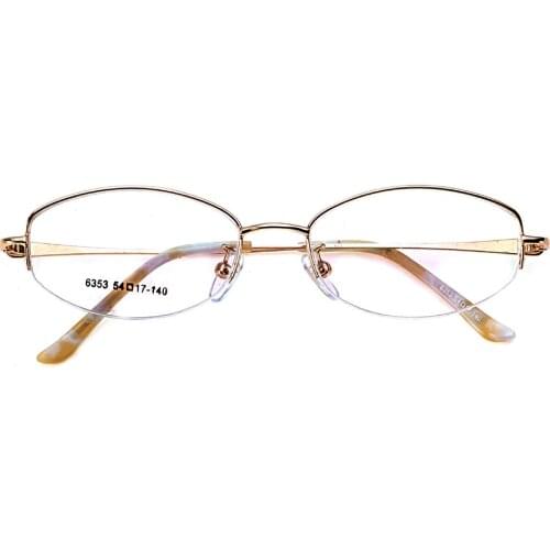 New Fashion Trend Oval Ultralight Alloy Frame Reading Glasses Memory Temples for Men Women+1 +1.5 +2 +2.5+3 +3.5 +4