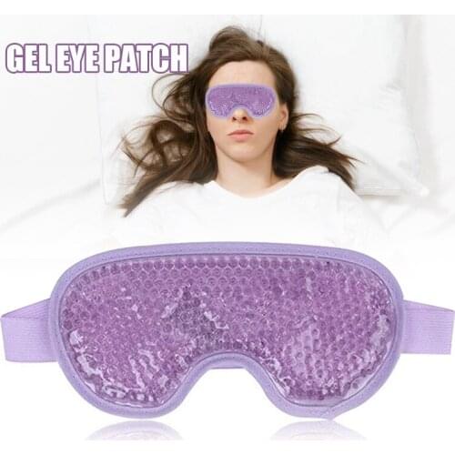 Cooling Eye Mask Ice Gel Sleep Mask Reusable Cold Frozen Eye Compress Ice Pack for Puffy Eyes Dry Eyes Stress Relief Health99
