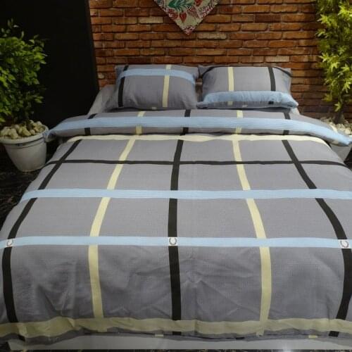 Duvet Cover Set-%100 Cotton-No Ironing Required-Queen-3 Pieces Bedding Set-Energy