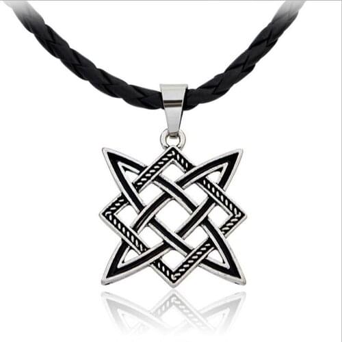 Nordic mythical drama pirate possessed ornament possessed Viking pendant necklace