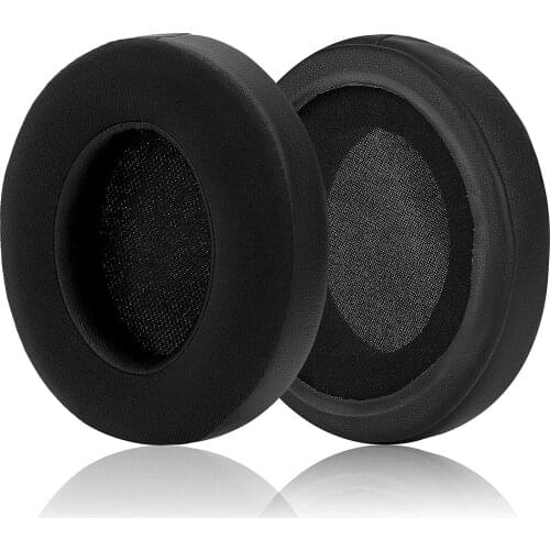 Replacement Ear Pads Cushion Cover with Protein Leather & Memory Foam for Razer Nari, Ultimate, Essential, Kraken (Black&Gel)