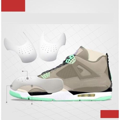 Dropshipping Shoes Shield for Sneaker Anti Crease Wrinkled Crack Shoe Support Toe Cap Sport Shoe Head Stretcher Shaper Keeper