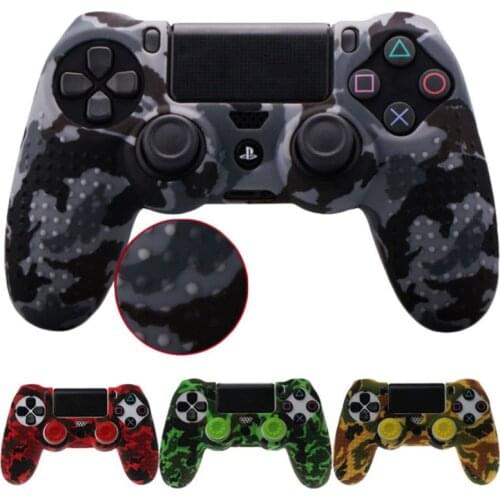 Protective Cover Silicone Case Skin Joystick Thumb Stick Grips Anti-Slip Cap Dustproof Game Accessories for sony PS4