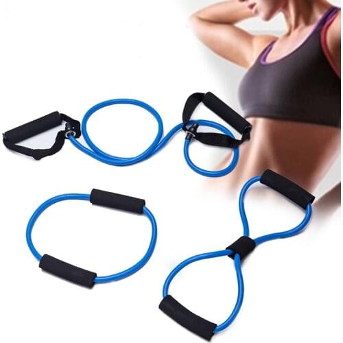 Women Elastic String Mens Stretch Band Fitness Elastic Band Resistance Bands Multi-Function Pulling Rope Home Fitness Equipment