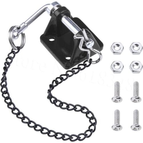 1/10 RC Rock Crawler Metal Tow Shackle Trailer Hook for Axial SCX10 90046 TAMIYA CC01 RC4WD D90 D110 Traxxas TRX4 Crawler Truck