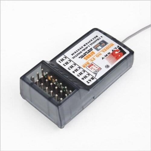 10PCS FlySky 2.4Ghz 6CH receiver FS-R6B R/C CT6B TH9x rc 3ch 8ch remote control