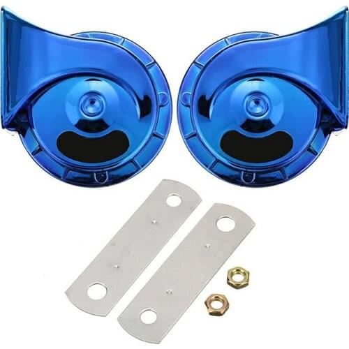 12V 400DB Electric Snail Horn Universal Super Loud Waterproof Car Horns Air Motorcycle Truck Horn Siren Loud Snail Air Horn