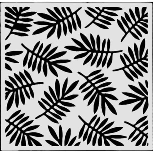 13*13 Leaves Layering Stencils for Diy scrapbook/photo album Decorative Embossing coloring,painting stencil,home decor