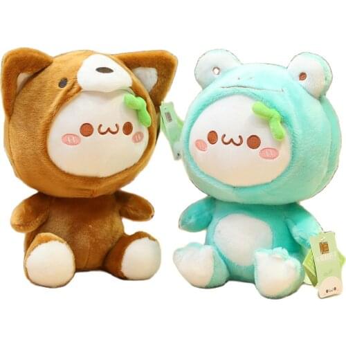 30-65cm Creative Kawaii Rabbit Dumpling Toys Stuffed Lovely Animal Plush Doll for Kids Children Soft Pillow Nice Gifts Girls