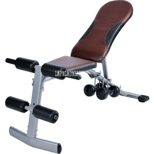 6013 Sit Up Bench folding Supine Board household Dumbbell Stool multifunctional Crunch Bench AB Chair muscle fitness equipment