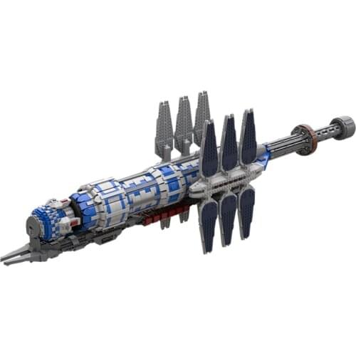 6735 PCS MOC Toys Babylon TV Series Space Station Building Blocks Modular Vehicle Block